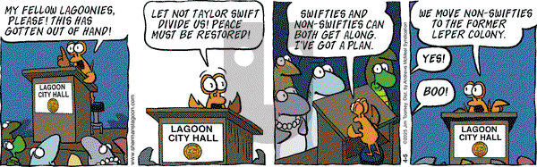 Sherman's Lagoon on Saturday April 5, 2025 Comic Strip