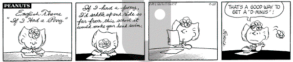 Peanuts on Tuesday September 29, 1970 Comic Strip