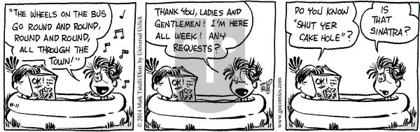 Heart of the City on Monday August 11, 2014 Comic Strip