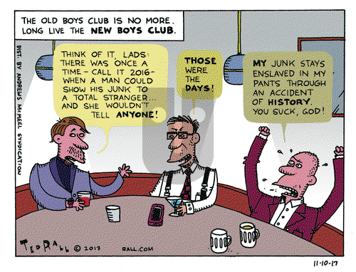 Ted Rall on Friday November 10, 2017 Comic Strip