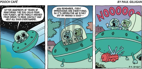 Pooch Cafe on Sunday August 6, 2017 Comic Strip