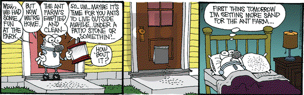 Monty on Friday August 7, 2015 Comic Strip
