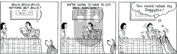 Fred Basset on Thursday March 13, 2003 Comic Strip