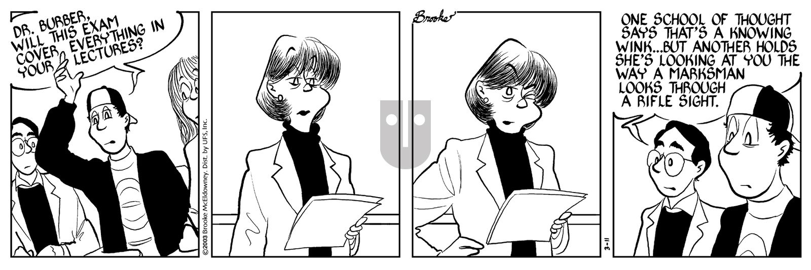 9 Chickweed Lane - Tuesday March 11, 2003 Comic Strip