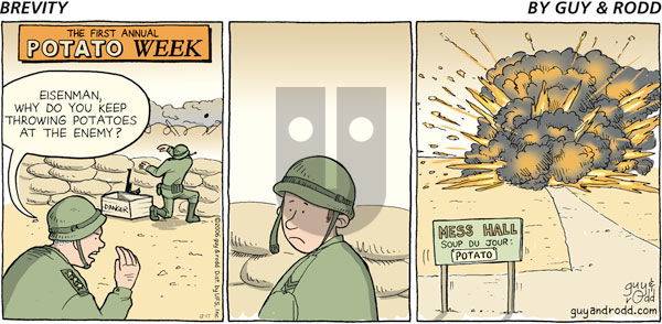Brevity on Sunday December 17, 2006 Comic Strip