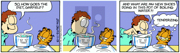 Garfield on Thursday November 13, 1997 Comic Strip