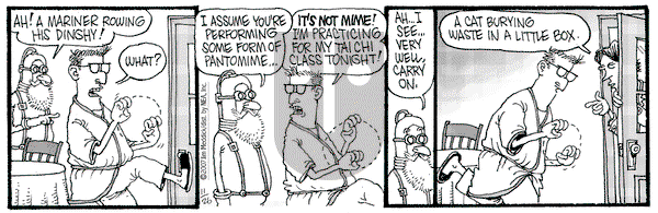 Monty on Monday November 26, 2007 Comic Strip