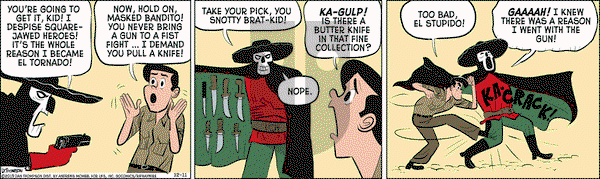 Rip Haywire on Wednesday December 11, 2019 Comic Strip