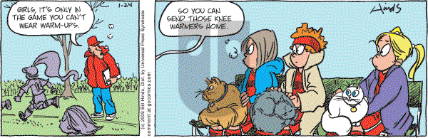 Cleats - Saturday January 24, 2009 Comic Strip