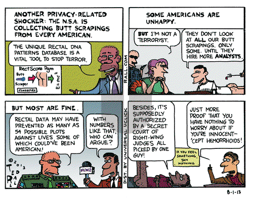 Ted Rall on Thursday August 1, 2013 Comic Strip
