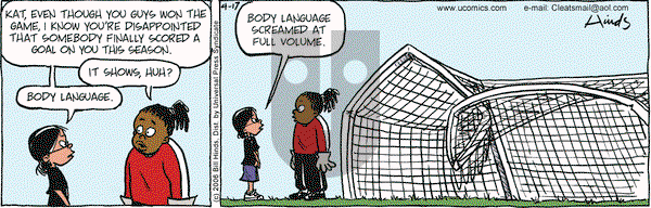 Cleats on Monday April 17, 2006 Comic Strip