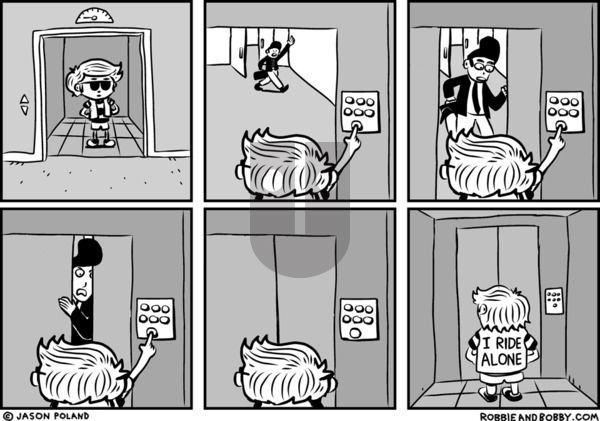 Robbie and Bobby on Thursday April 10, 2025 Comic Strip
