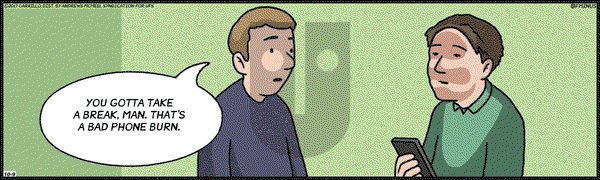 F Minus on Monday October 9, 2017 Comic Strip