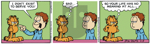 Garfield on Wednesday April 5, 2006 Comic Strip