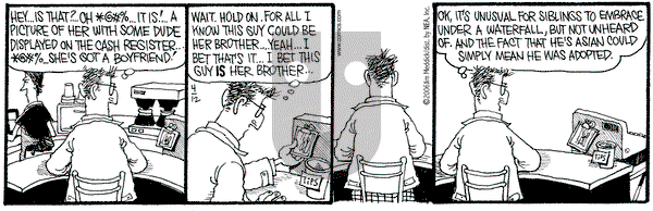 Monty on Wednesday April 12, 2006 Comic Strip