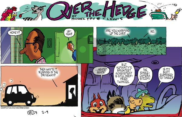 Over the Hedge on Sunday February 9, 2020 Comic Strip