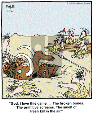 In the Bleachers on Wednesday May 12, 1999 Comic Strip