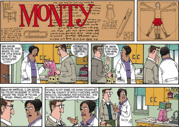 Monty on Sunday January 20, 2013 Comic Strip