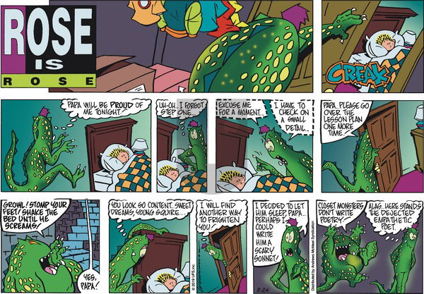 Rose is Rose on Sunday February 24, 2019 Comic Strip