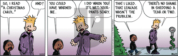 Frazz on Monday December 24, 2018 Comic Strip