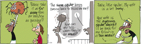 The Knight Life on Saturday May 24, 2014 Comic Strip
