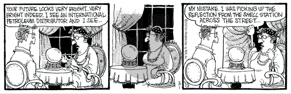 Monty on Thursday February 1, 2007 Comic Strip