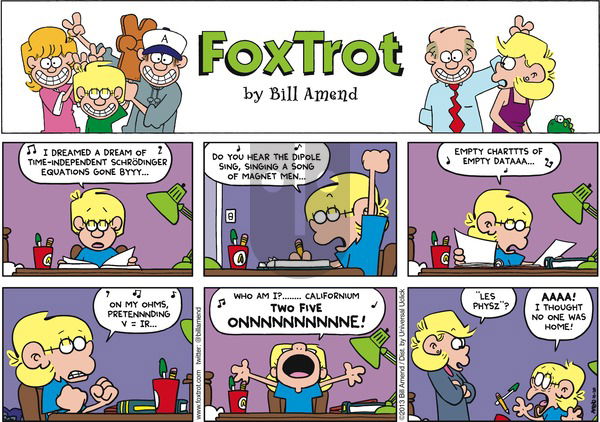 FoxTrot on Sunday October 20, 2013 Comic Strip