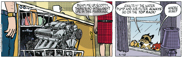 Over the Hedge on Monday March 30, 2015 Comic Strip