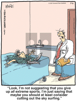 In the Bleachers - Tuesday March 6, 2007 Comic Strip