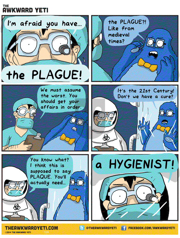 The Awkward Yeti on Thursday March 19, 2015 Comic Strip