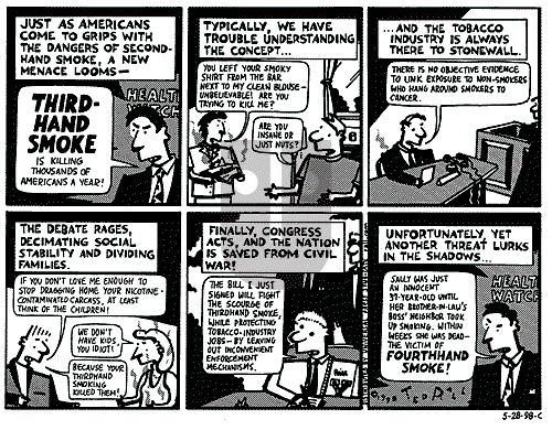Ted Rall on Monday June 1, 1998 Comic Strip