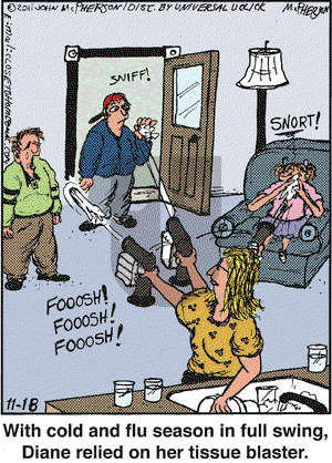 Close to Home on Friday November 18, 2011 Comic Strip