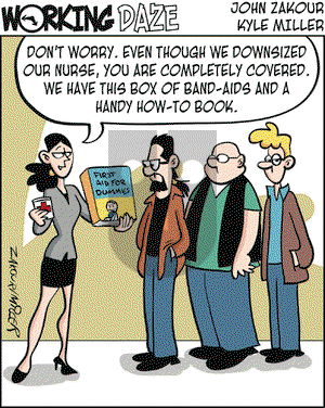 Working Daze on Friday October 19, 2007 Comic Strip