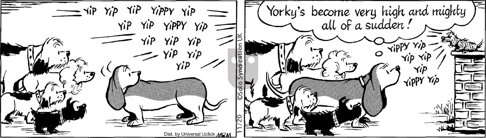 Fred Basset on Thursday November 20, 2014 Comic Strip