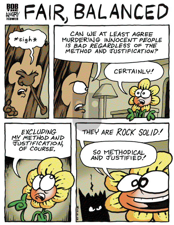 Bob the Angry Flower on Monday October 23, 2023 Comic Strip