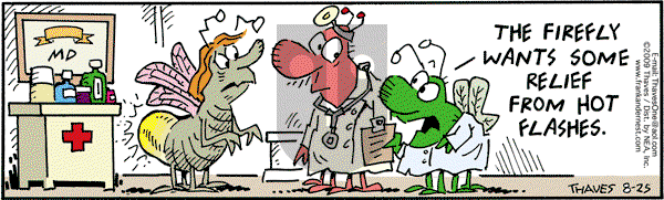 Frank and Ernest - Tuesday August 25, 2009 Comic Strip