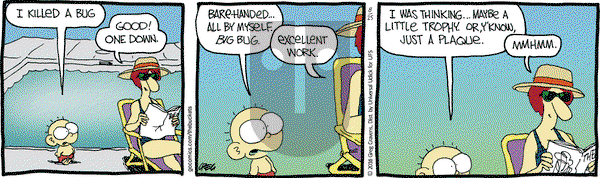 The Buckets on Thursday August 25, 2016 Comic Strip