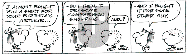 Miss Peach on Thursday February 20, 2025 Comic Strip