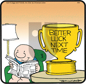 Ziggy on Monday April 8, 2013 Comic Strip