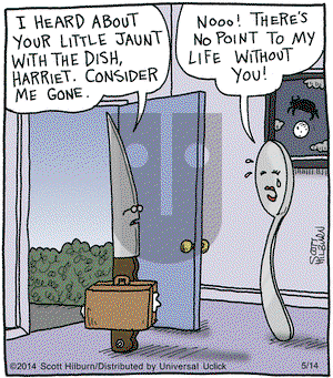 The Argyle Sweater on Wednesday May 14, 2014 Comic Strip