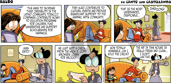 Baldo - Sunday March 23, 2008 Comic Strip