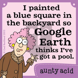 Aunty Acid on Wednesday September 4, 2013 Comic Strip