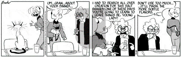 9 Chickweed Lane on Saturday September 28, 2002 Comic Strip