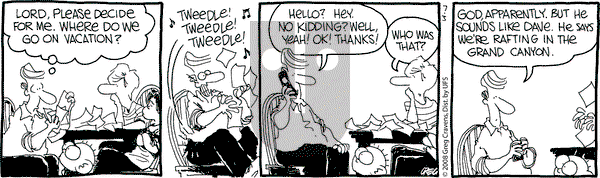 The Buckets on Thursday July 3, 2008 Comic Strip