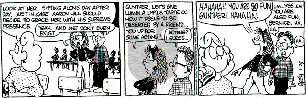 Luann on Thursday January 28, 1993 Comic Strip
