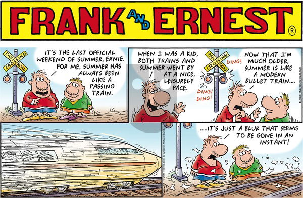 Frank and Ernest on Sunday September 17, 2017 Comic Strip