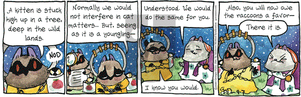 Breaking Cat News on Monday September 7, 2020 Comic Strip
