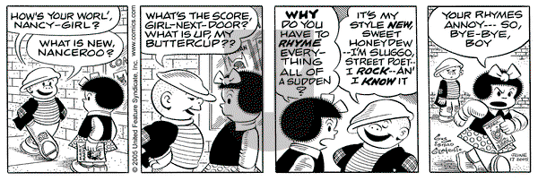 Nancy on Friday June 17, 2005 Comic Strip