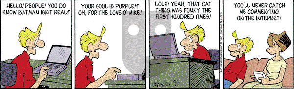 Arlo and Janis on Tuesday September 1, 2015 Comic Strip