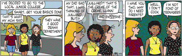 Luann on Saturday June 16, 2012 Comic Strip